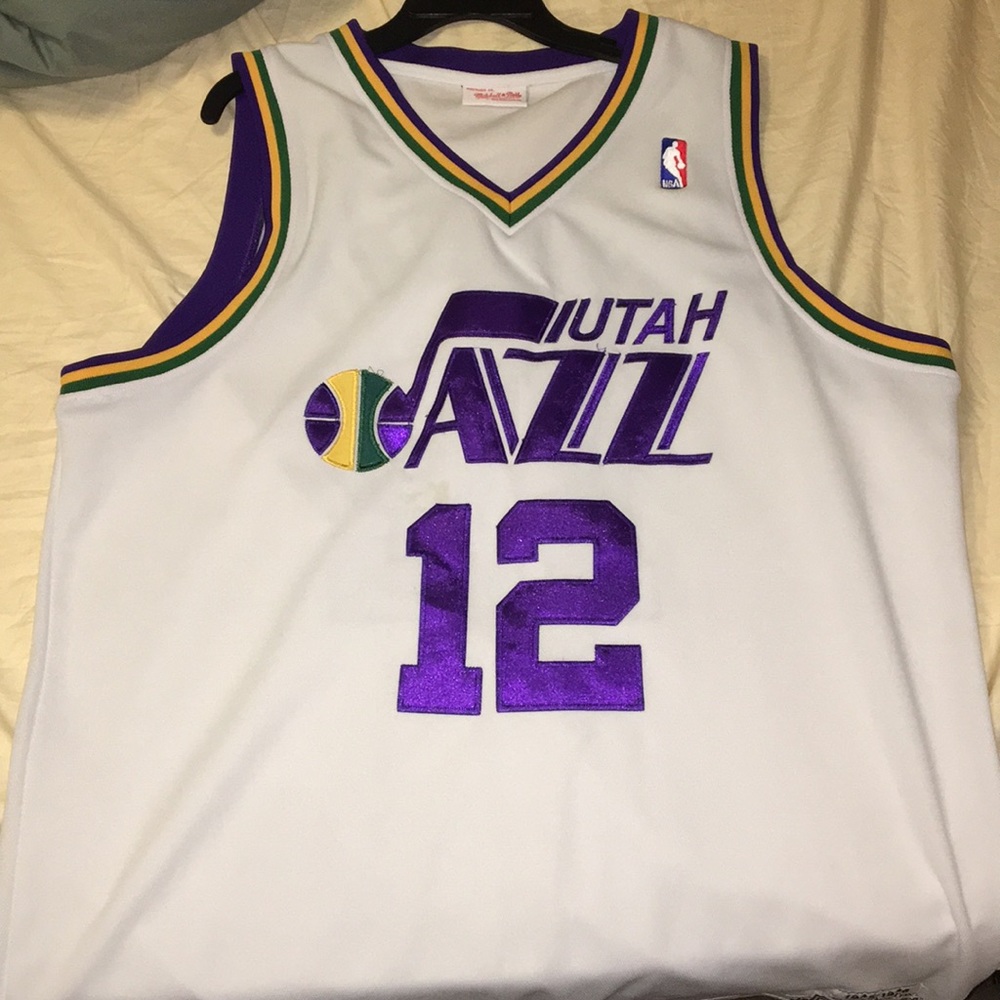 Authentic Throwback Jersey John Stockton